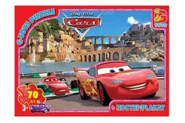 Пазли ТМ "G-Toys" із серії "Тачки" 70 елементів Z10209