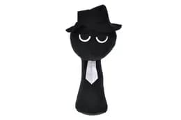 М'яка іграшка за мотивами гри Incredibox Sprunki Спрункі Vocal Чорний, 32см.  0382