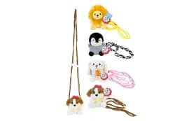 М'яка іграшка Plush and Co PLC25005, тримач для телефону 4 види, р. 9*8*11см