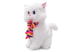Котик з бантиком білий 1288/65 65см