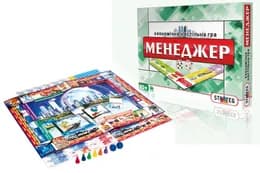 Настільна економічна гра велика "Менеджер" 30453 STRATEG