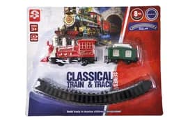Залізна дорога 3193C на батарейках, на блістері р.24,5x20 см YG Toys