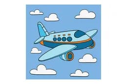Набір 7+ для розпису по номерах "Захоплюючий політ" KHO6109 25х25см IDEYKA