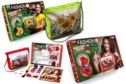 Комплект для творчості "Fashion Bag" вишивка стрічками FBG-01-01,02 DANKO