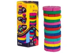 Настільна гра "Colors Jenga" кругла 30816 STRATEG