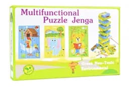 Дерев'яний джанга-пазл Multifunctional Puzzle Jenga 30980 STRATEG