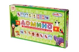 Доміно "Звірятка" 1-093 Colorplast