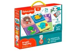Настільна гра з пластиковими картками 'Fisher Price. Вгадай тваринку' VT2100-10 VladiToys