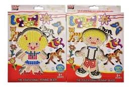 Набір для творчості Термомозаїка 61925 "Хлопчик", "Дівчинка" 2 види, в упаковці р. 17*21*2.5 см