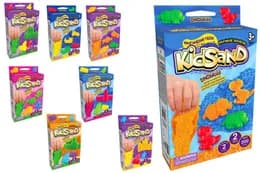 Набір з кінетичним піском KS-05-01U,02U,03U...08U "KidSand" 200 гр. в коробці DANKO