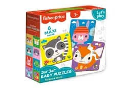 Бебі пазли ЗигЗаг 'Fisher-Price. Forest story' VT1722-08 (укр)