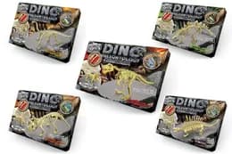 Набір для розкопок DP-01-01,02,03,04,05 "DINO PALEONTOLOGY" великий DANKO