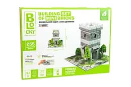 Будівельний набір для творчості з міні-цеглинок BLOCKY "Лісова Вежа" 31019 STRATEG