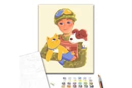Картина за номерами: В надійних руках BS53158 р.40*50 см. Brushme