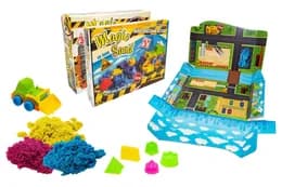 Набір для творчості "Magic sand 0,45 + трактор" 51201 STRATEG