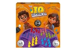 Розвиваюча настільна гра "IQ  Шашки" IQCh-01 DANKO