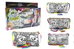 Набір для творчості CCL-02-01U,02U,03U...06U "My Color Clutch" клатч-пенал-розмальовка DANKO