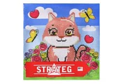 Вишивка хрестиком "Кошеня" р.20*20см AX-201 STRATEG