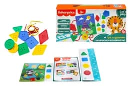 Гра з ґудзиками 'Fisher Price. Шнуруємо-комбінуємо' VT2905-24 Vladi Toys
