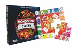 OUTLET Настільна гра  Монополія України  7008 STRATEG