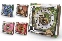 Комплект для творчості "Embroidery clock" EС-01-01,02,03,04,05 DANKO
