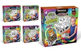 Набір для творчості CВР-01-01,02,03,04,05 "My Color BagPack" рюкзачок-розмальовка DANKO