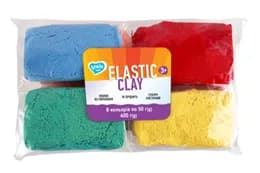 Набір для ліплення з повітряним пластиліном Elastic Clay 8 colors 70164 TM Lovin