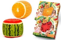 М"який надувний пуфік "FRUIT POUF" FP-01-01 DANKO
