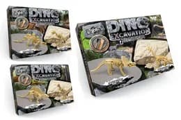 Набір для розкопок DEX-01-04,05,06 "DINO EXCAVATION" динозаври DANKO