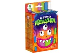 Крейда кольорова серії "Крейдочка" велика 4 кольори KRD-02-03U DANKO