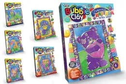 Набір креативної творчості "BUBBLE CLAY" Вітражна картина BBC-02-01U,02U...06U DANKO