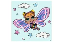 Набір для розпису по номерах 40x40 см "L.O.L. Fairies Flutterstar" Ideyka