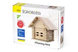 Дерев'яний конструктор "Скарбничка" 900293 37 елементів IGROTECO