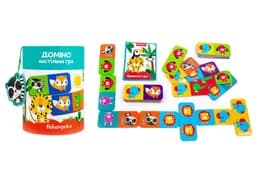 Настільна гра "Fisher Price. Доміно" в тубусі VT2910-03 VladiToys