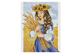 Набір з алмазною мозаїкою "Моя рідна земля" AMO7399 40х50см IDEYKA