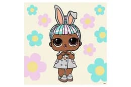 Набір для розпису по номерах 40x40 см KHO1100 "L.O.L. Spring Bling Carats" Ideyka