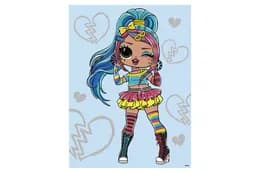 Набір для розпису по номерах 30x40 см KHO6278 "L.O.L. Tweens Emma Emo" Ideyka