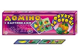 Доміно велике Фрукти та овочі 2643 ТЕХНОК