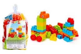 Конструктор блочний 6818 “MAX #1” 50 елм. в кульку ТЕХНОК