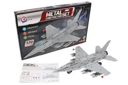 Конструктор металевий 9598 "Літак F-16" 430 дет. ТЕХНОК