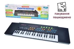 OUTLET Орган PL-3738-U від мережі або батарейок, 3,5 октави, 8 ритмів, мікрофон, нотна книга, в коробці 78,