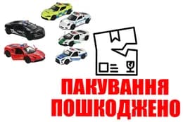 OUTLET Машина металева АВТОПРОМ  AP4384 1:43, відкриваються двері, короб.12 x7x 5см