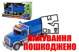 OUTLET Машина Автопром , 7971 на батарейках, Самоскид, світло, звук, рухомі деталі