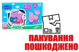 OUTLET Набір магнітів Свинка Пеппа Сім’я Пеппи, МЕ 5031-04, Magdum