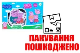 OUTLET Набір магнітів Свинка Пеппа Сім’я Пеппи, МЕ 5031-04, Magdum