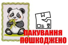 OUTLET Картина по номерах Puz-22948 Панда дерев'яна, формат А4 PuzzleOk