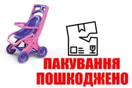 OUTLET Візочок для ляльок 0122/02 сидячий DOLONI