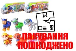 OUTLET Ігровий набір Дружок 6057 2 вида по 4 героя в наборі по 9см, в кор.41*10*15см