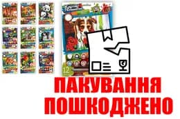 OUTLET Набір для творчості Картина по номерам KN-01-01,02,03,...10 DANKO