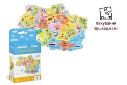 OUTLET Пазл магнітний  Мапа України  200241 DoDo